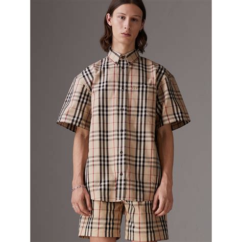 burberry short sleeve cut out|burberry short sleeve shirt vintage.